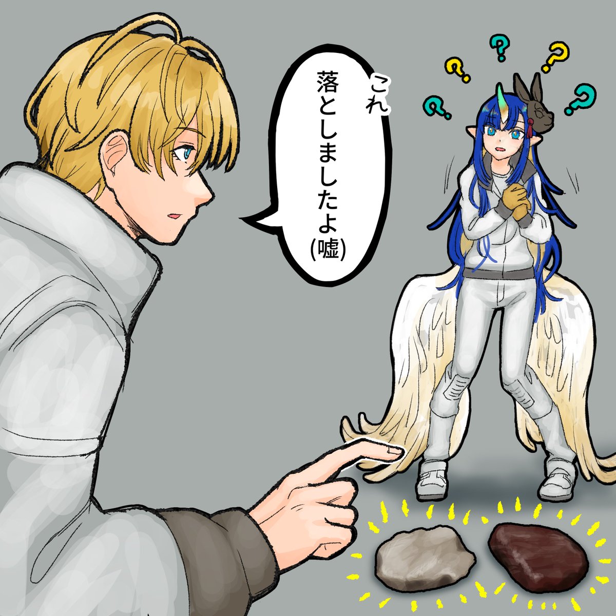 naked_hiro's tweet photo. バイクに乗った焼肉の妖精から理由なく焼肉(と脂肪)を渡されたウーウーちゃんが凄く困惑していてとても良かった☺️
めちゃくちゃ怪しいだけで安心安全なお肉なんだよな…
#ArtWuWu  #絵クス絵画 https://t.co/h5WKFzBBhw