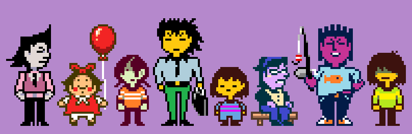 DeltaSanic's tweet photo. deltarune if there was people in it https://t.co/0gZD4EZmKe
