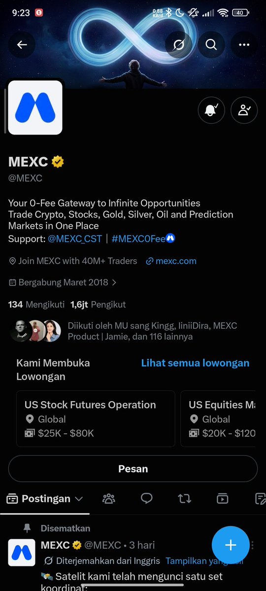 PaulYlaya's tweet photo. @MEXC_Thailand @MEXC UID:84123152 https://t.co/bQJ1388LUD