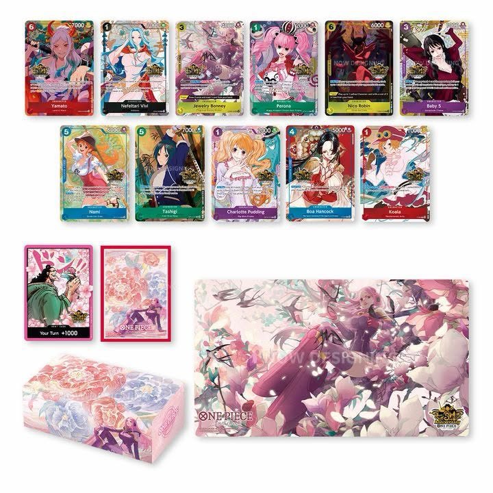 OPMerchandise's tweet photo. One Piece Card Game Chinese 3rd Anniversary Set &amp; Premium Card Collection Ace &amp; Sabo &amp; Luffy are available for preorder at @_PREMIUMBANDAI_.

• 3rd ($100): https://t.co/H3oroWlWU0
• ASL ($30): https://t.co/VKEio6O3k1

#OnePiece
#OnePieceCardGame
#Ad https://t.co/LG6BDxYv63