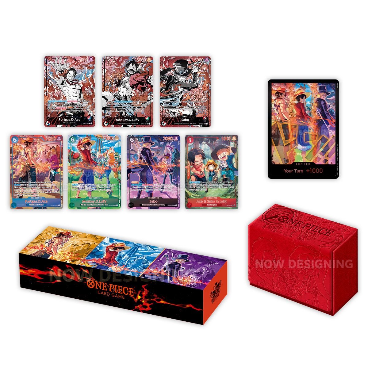 The OPTCG English Version 3rd Anniversary Set from Premium Bandai