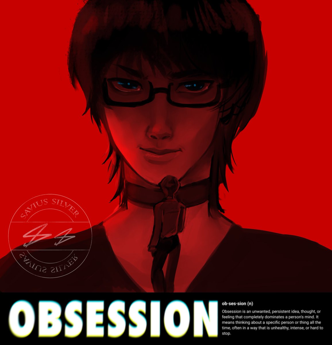 Asm0daim's tweet photo. Obsessed #OCㅤㅤ #fanartㅤㅤㅤㅤ #obsession https://t.co/D98Sw6eCms