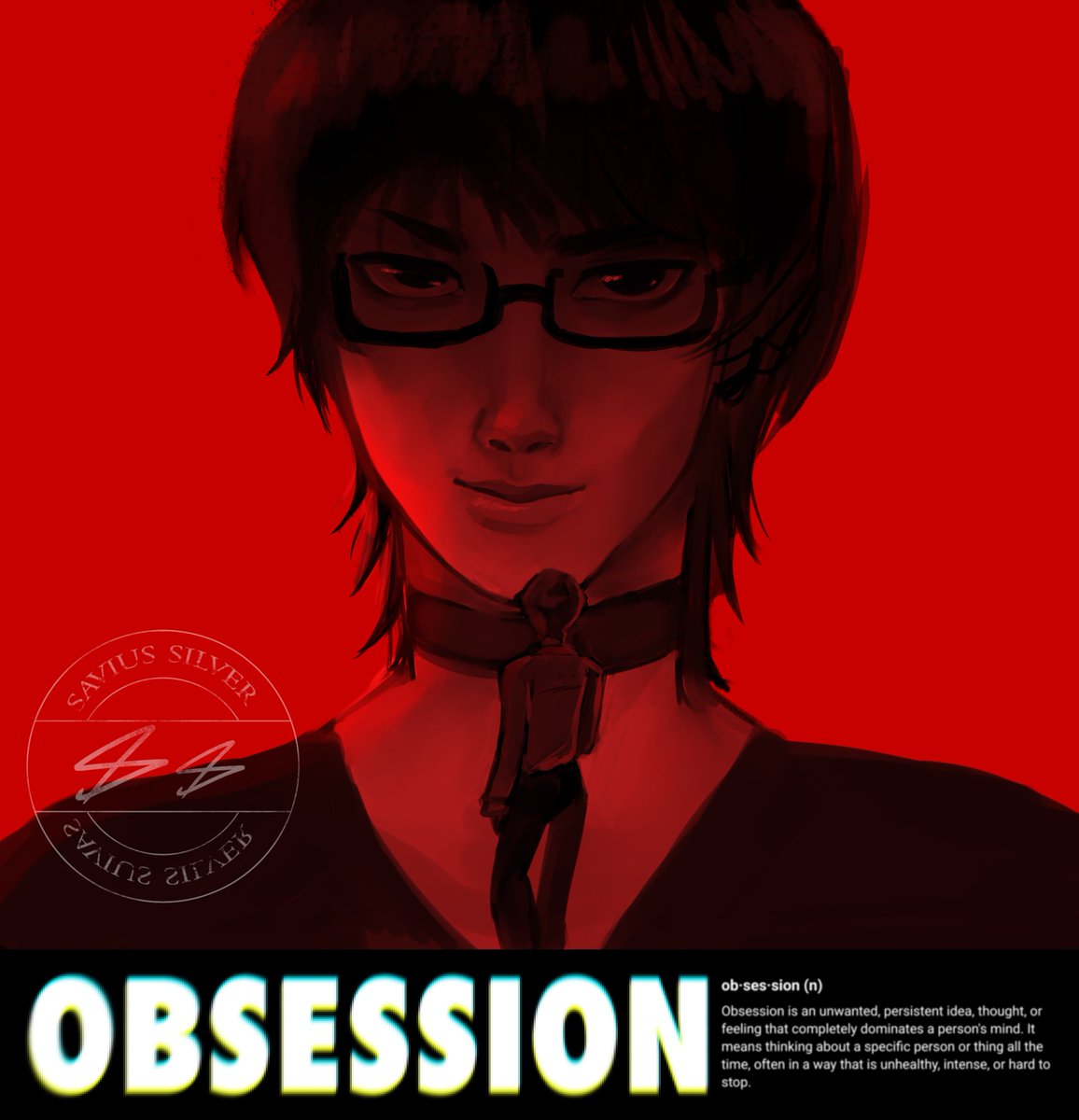 Asm0daim's tweet photo. Obsessed #OCㅤㅤ #fanartㅤㅤㅤㅤ #obsession https://t.co/D98Sw6eCms