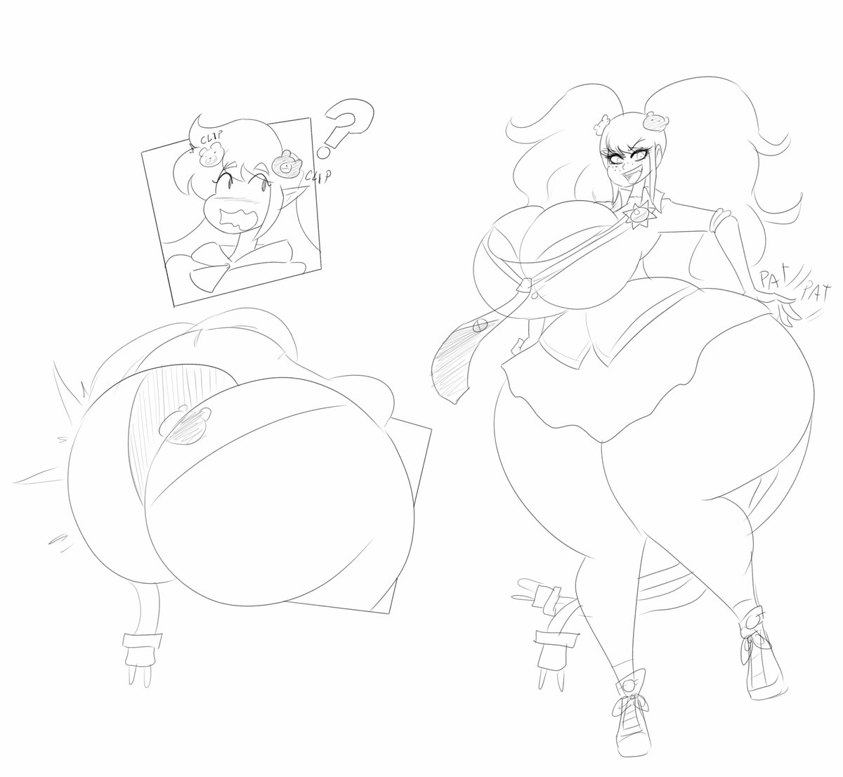 BratMcPrincess's tweet photo. The idea i would ever have the braincells to remember to post on Twitter is the ultimate joke. Anyway here is Rose tfed into junko. May or may not become junko profile https://t.co/1khfSnq17k