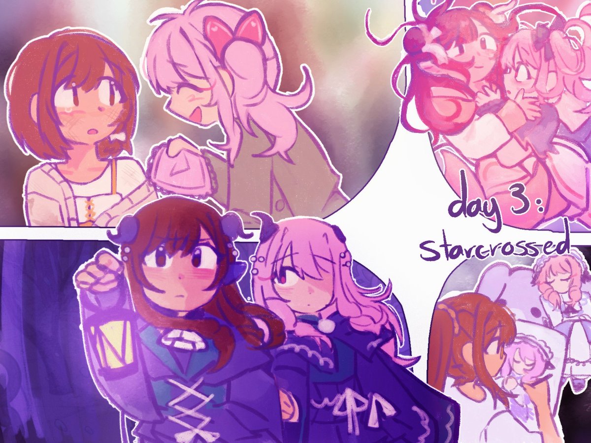 mizuenaemon's tweet photo. #mzenweek2026 day 3 : starcrossed 

in every universe https://t.co/Ru21KuzIGe