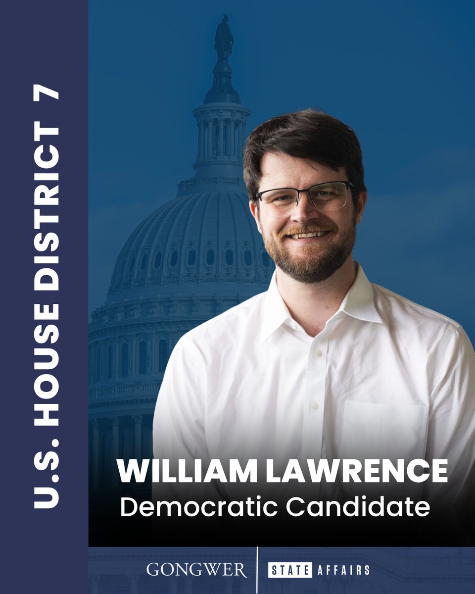 GongwerMichigan's tweet photo. @WeWill2026 has won the Democratic nomination in the 7th U.S. House District to take on U.S. Rep. Tom Barrett (R-Charlotte). https://t.co/0UamcWjFM7