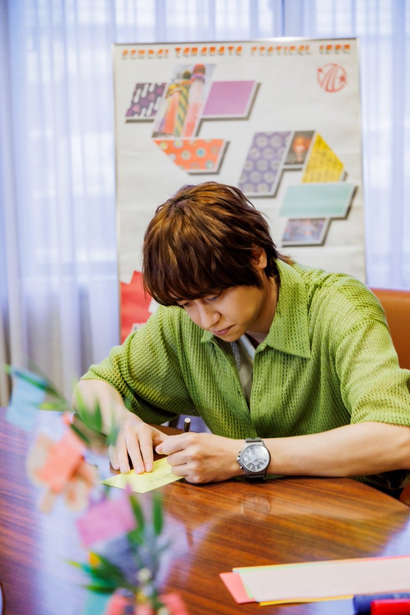 SendaiTanabata8's tweet photo. ＼開催まであと1日！ついに明日スタート🎋／
#みやぎ絆大使 の #八乙女光 さん（ #HeySɑyJUMP ）が短冊に書いた宮城愛たっぷりの願いとは！？✍️
（八乙女さんの子供の頃の願い事は「仮面ライダーになりたい」だったそう 💭）
皆さんの願い事は何ですか？
#仙台七夕まつり https://t.co/sQyVTzYrAb