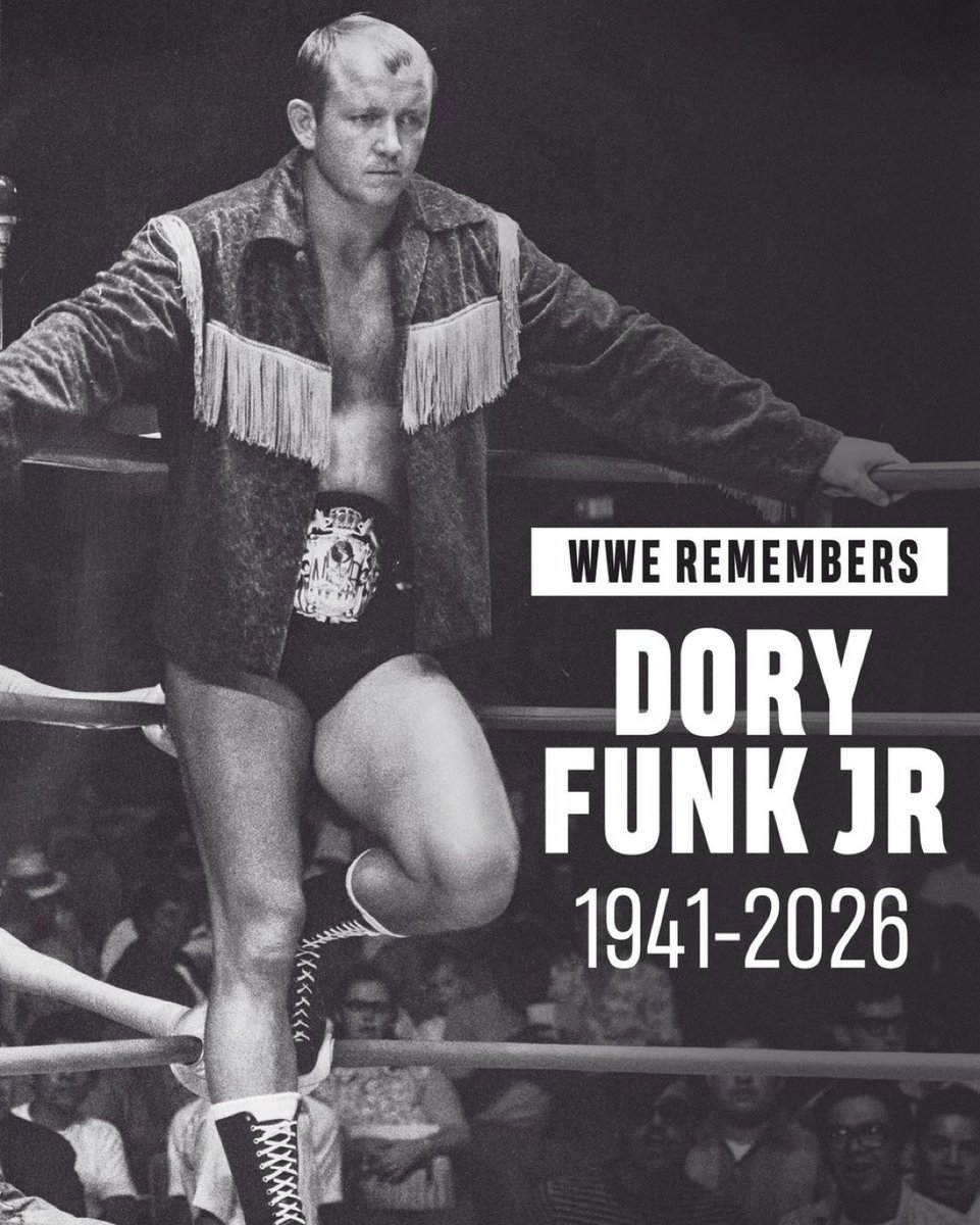 1VyjdxoLi901knq's tweet photo. 8/4追悼
ドリー・ファンク・ジュニア
(プロレスラー)
2026年8月4日 死去 https://t.co/aDAe80FFMq