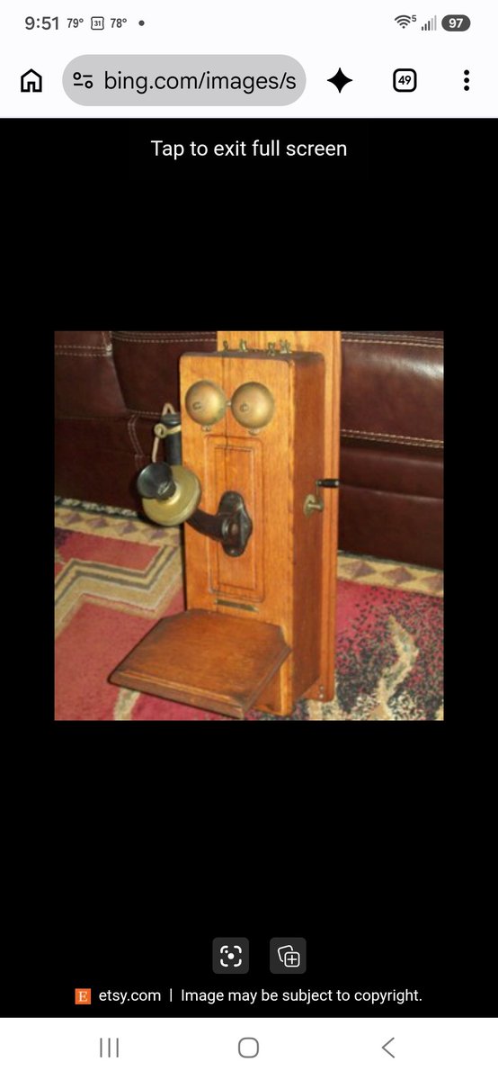 Bama53GT's tweet photo. @atensnut I'm THIS Old! Yes, my uncles had these on the farm when we were kids, 1950's). Was always fun to crank the handle or listen in on (eavesdrop! 😉) on the party line! https://t.co/NIFqdjLEz9