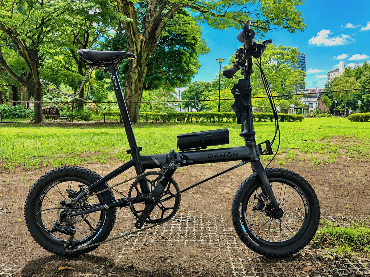 SPIKE_GEAR's tweet photo. 労働は悪だと思っているので、サボる事に罪悪感は一切無し。
#dahon #k3plus #k9x https://t.co/0QTxut2nl5