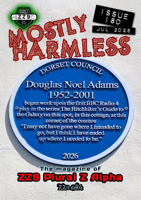 ZZ9official's tweet photo. Mostly Harmless issue 180 is out! If you're a member and it's not shown up in your inbox yet, reach out!
If you're not a member and you want the next one to show up in your inbox, you can join up for just £10 for 2 years at https://t.co/JBSeslrdfe
#DouglasAdams #HHGG #H2G2 https://t.co/3LboBmwzNc
