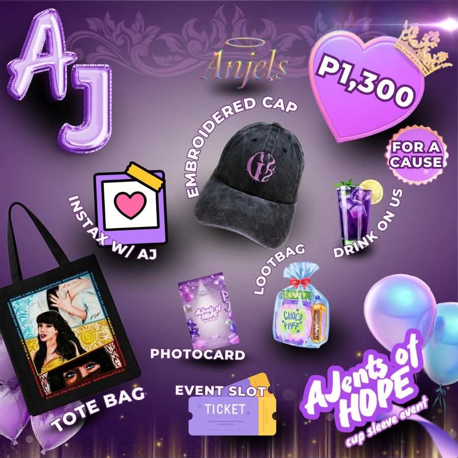 AnJelsofc's tweet photo. Wear hope. Share hope. Be an AJent of Hope.

+Thank you to our talented AnJels Jaminnah for tote bag design 

🎟 Event Slot + Merchandise
https://t.co/uN5I4VrBNX

👕 Merchandise Only
https://t.co/lOnH5jAwNH

#G22 #G22AJ https://t.co/Cne207f2gz