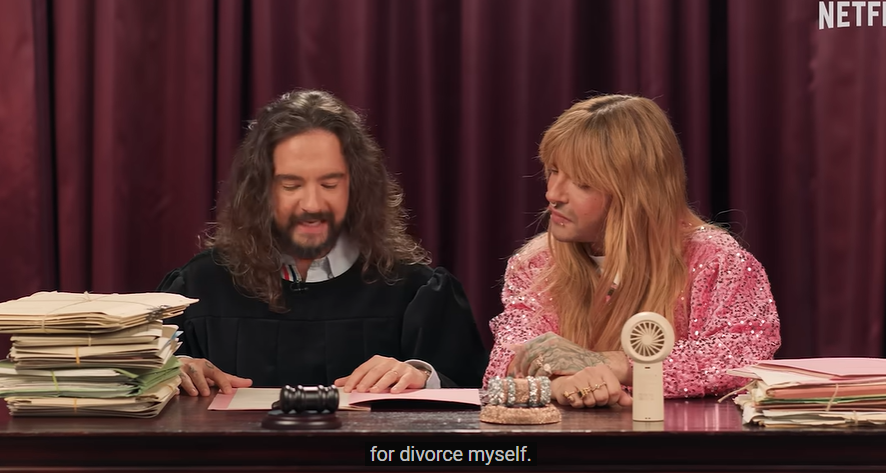 Pau_humanoid's tweet photo. En uno de los casos una chica menciona algo sobre "divorciarse" de su hermana. Bill finge interés en dicho proceso (simbólico claro), y Tom está ESCANDALIZADO! #BillKaulitz #TomKaulitz https://t.co/z3qhSxkKqZ