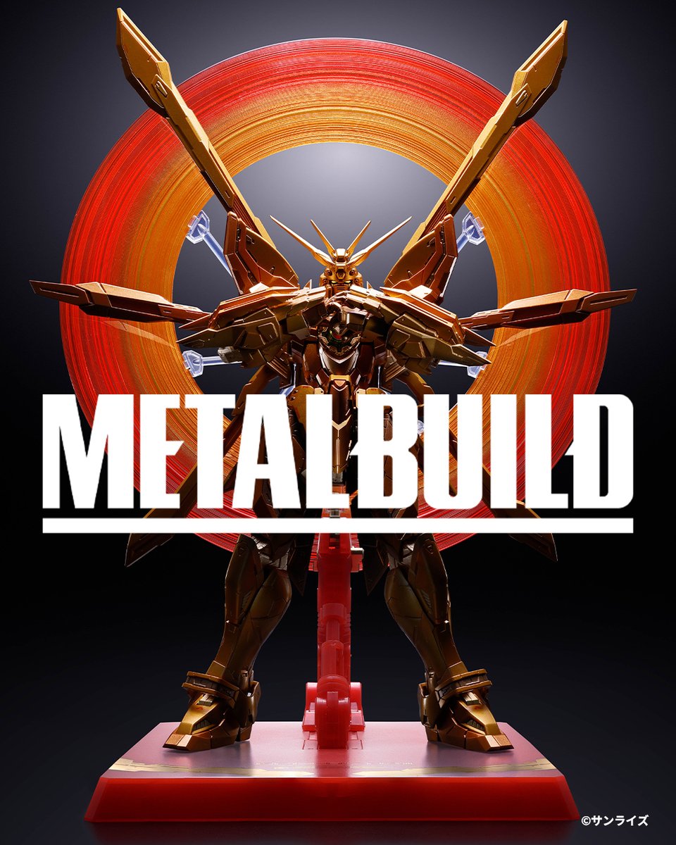 gundam_tamashii's tweet photo. NEXT
METAL BUILD...
 
#METALBUILD #G_GUNDAM #ガンダムフィギュア https://t.co/enccmz2eh5