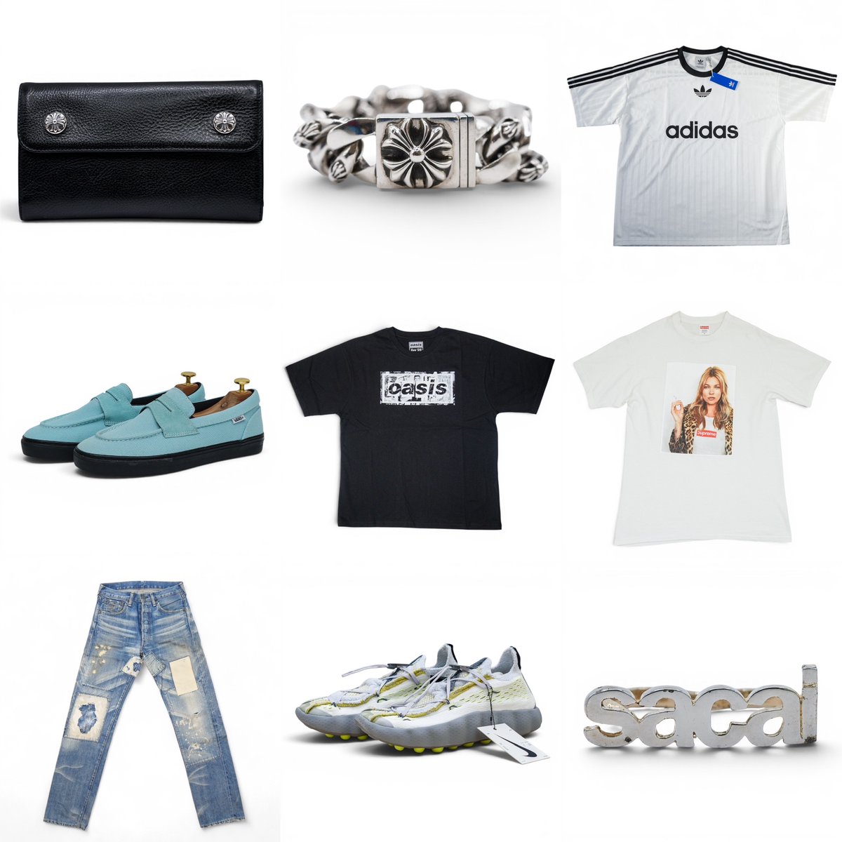 3rdivisionShop's tweet photo. 8/4アクセスランキング
1位クロムハーツ WAVE
2位CHROME HEARTS
3位アディダス
4位VANS ローファー
5位オアシス ツアーTee
6位シュプリーム ケイトモス
7位リーバイス 501
8位NIKE Mind 002
9位sacai リング
https://t.co/CiFXpeFDP3
#ストリートファッション #古着 #メンズファッション #レディース https://t.co/jQ00RtnG9s
