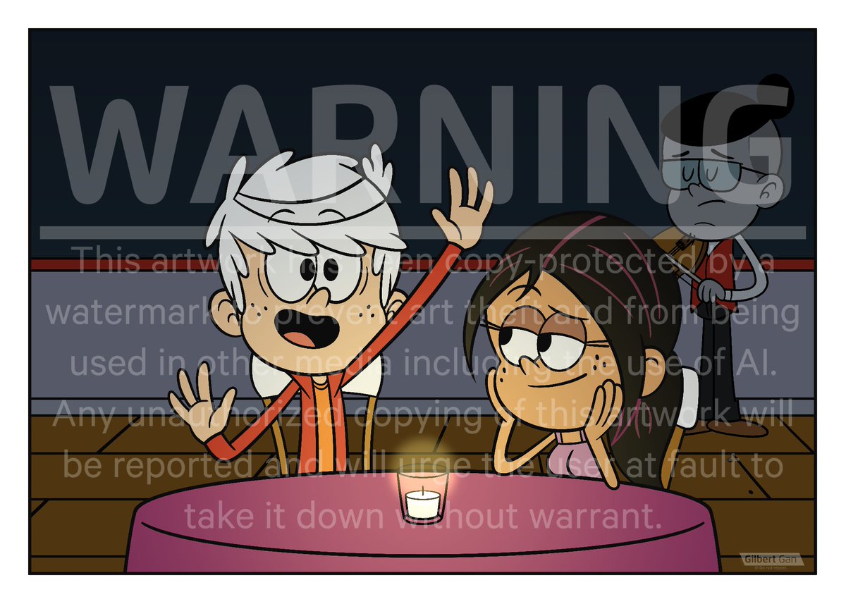 gilbertgan_'s tweet photo. RonnieColn Week 2026 Day 5: Dinner Date
Day 5 of BrodyDoesArt and AlecTorres2000's challenge.
I had to take 2 days off from drawing because my hands are so numb and I had to take a break. Now I have to catch up.
#TheLoudHouse #TheCasagrandes #RonnieColnWeek2026 https://t.co/lnUpLhr3Vw
