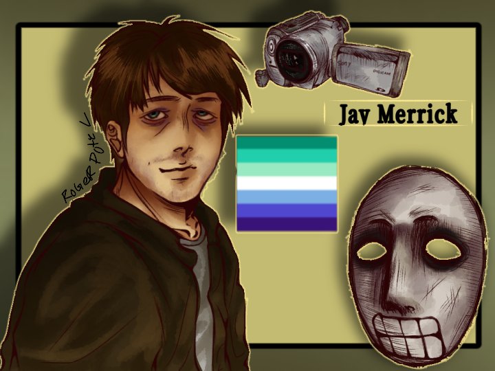 Roger_potel's tweet photo. I finally made Jay Merrick
Fanart: 

#jaymerrick #troywagner #marblehornets #skully #fanart #slenderverse #creepypasta #handycam https://t.co/0a8ZxPkuWX