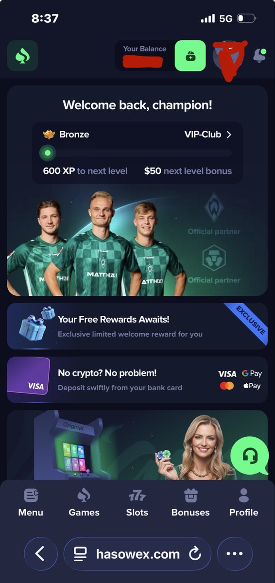 VIPUL50294074's tweet photo. Has anyone here used Hasowex?I got a promo code from a friend, won some money, and now want to withdraw. Is Hasowex legit, or has anyone faced issues? Genuine experiences only. #Hasowex #CryptoCasino #Stake @AskGamblers
@Cointelegraph
@CoinDesk
@CryptooIndia https://t.co/gtCeLduOoP