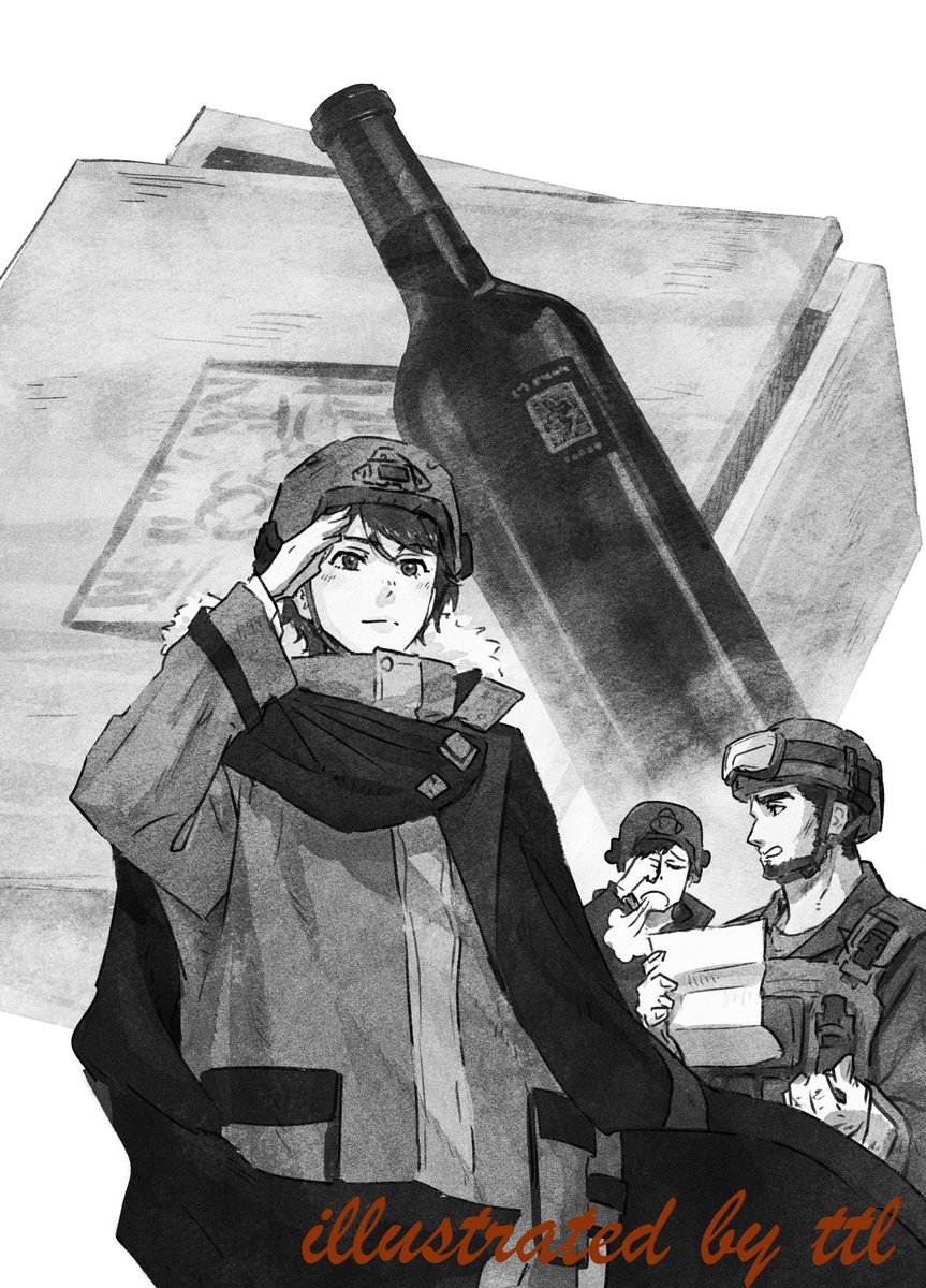 Dgenesis_3years's tweet photo. ◤ ̄ ̄ ̄ ̄ ̄ ̄◥
イラスト紹介
◣______◢
今日8月24日は愛酒の日🍶
伝説のワインを前に屈する三好の一枚をご紹介!
飲み過ぎにはご注意‼️
#Dgenesis #Dジェネ https://t.co/eqx3KlmWCy