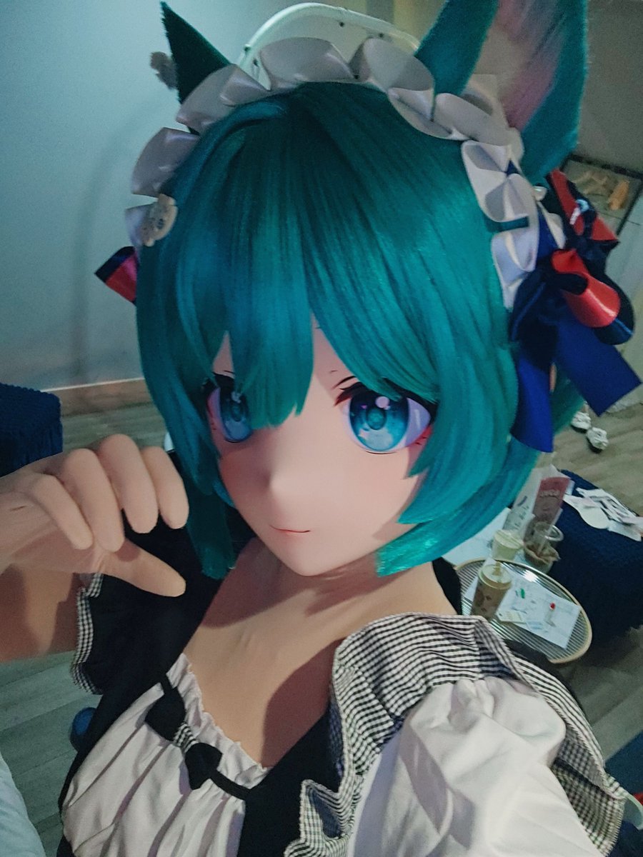 yunliya_'s tweet photo. 没有马尾的初音有点呆傻 #kigrumi #きぐるみ #初音未來 https://t.co/aji9orn5eR