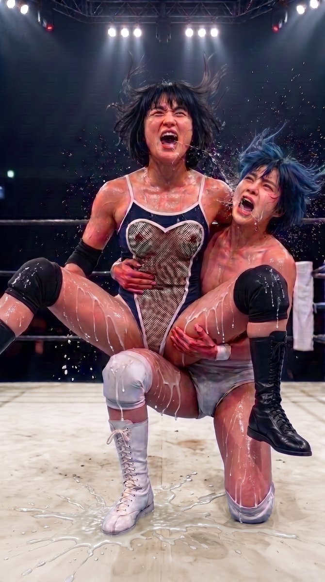 LouPoplin's tweet photo. 🤼♂️下桑野末大学プロレス研究会🤼♀️
Mom & Son Tagged Match Wrestling
里美 vs. 凪沙… R-04
ヒップドロップ!…を受け止めて
尾てい骨割り!
#プロレス #AI美男子 #BeautifulBoy #MaleWrestling #BoysWrestling #AIプロレス部 #ミックスファイト #mixedfight #ボーイズファイト #BoysWrestling https://t.co/kcAj8bXgOV