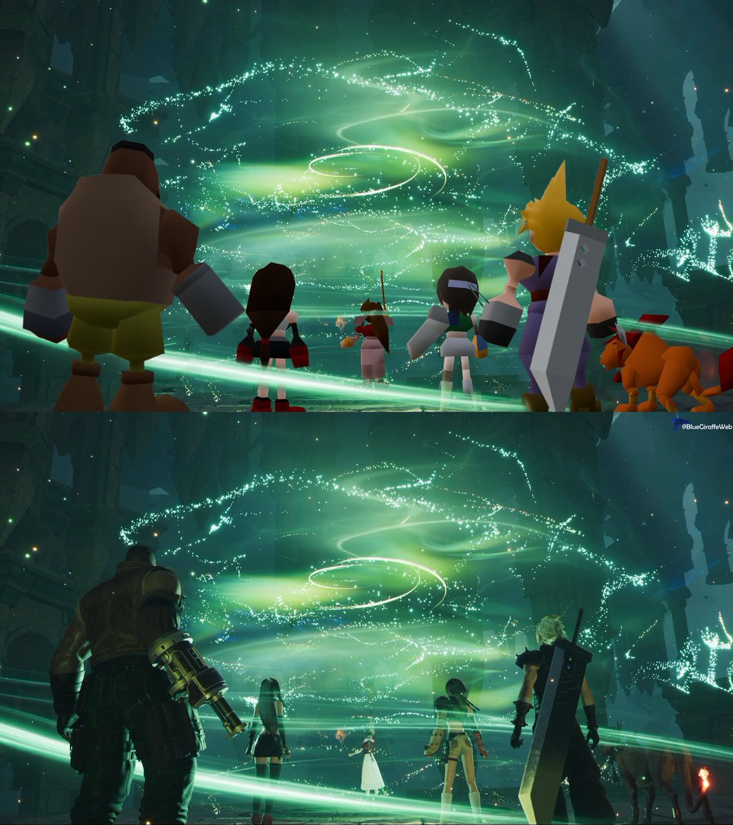 BlueGiraffeWeb's tweet photo. Aerith Dances

#FFVII #Finalfantasy #CloudStrife #Aerith #Yuffie #Barret #Tifa #Nanaki https://t.co/zlLzj1QORi