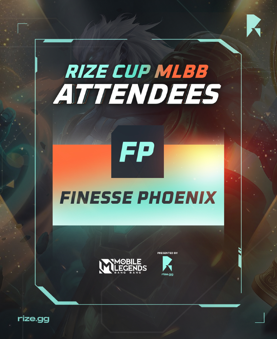 Rizegg_global's tweet photo. 🏆 Week 2 Winner: Finesse Phoenix!
With another impressive victory, they've secured their ticket to the Rize Cup MLBB Grand Finals. The road ends here—it's time to chase the title! 🔥

#RizeCupMLBB #OnTheRize https://t.co/bIRgYdrVKZ