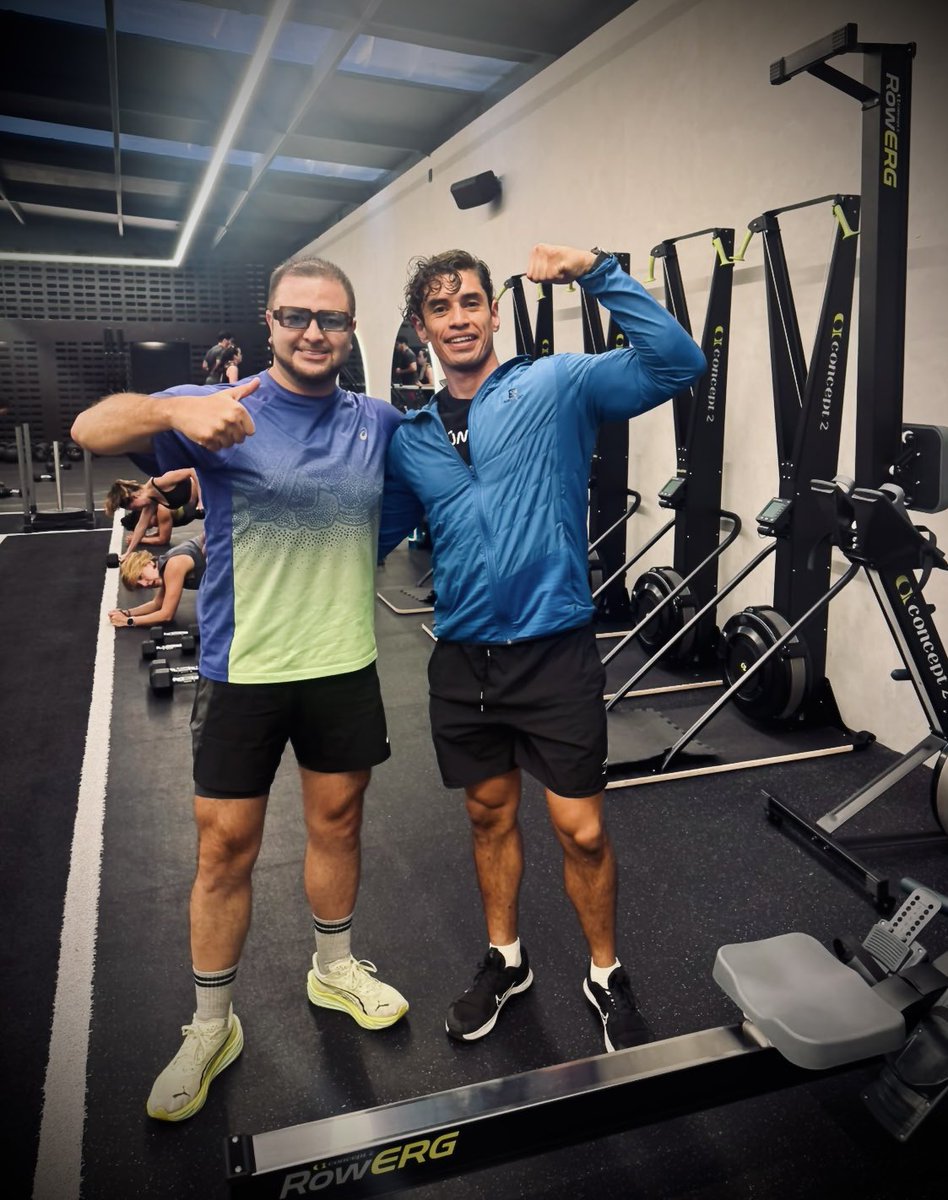 Omar_Monroy_'s tweet photo. Hoy nos tocó con el súper coach: Aldo Márquez, top mundial de México 🇲🇽. 
#hyroxworld #hyroxtraining🏋️‍♂️ https://t.co/OTpmmEJGko