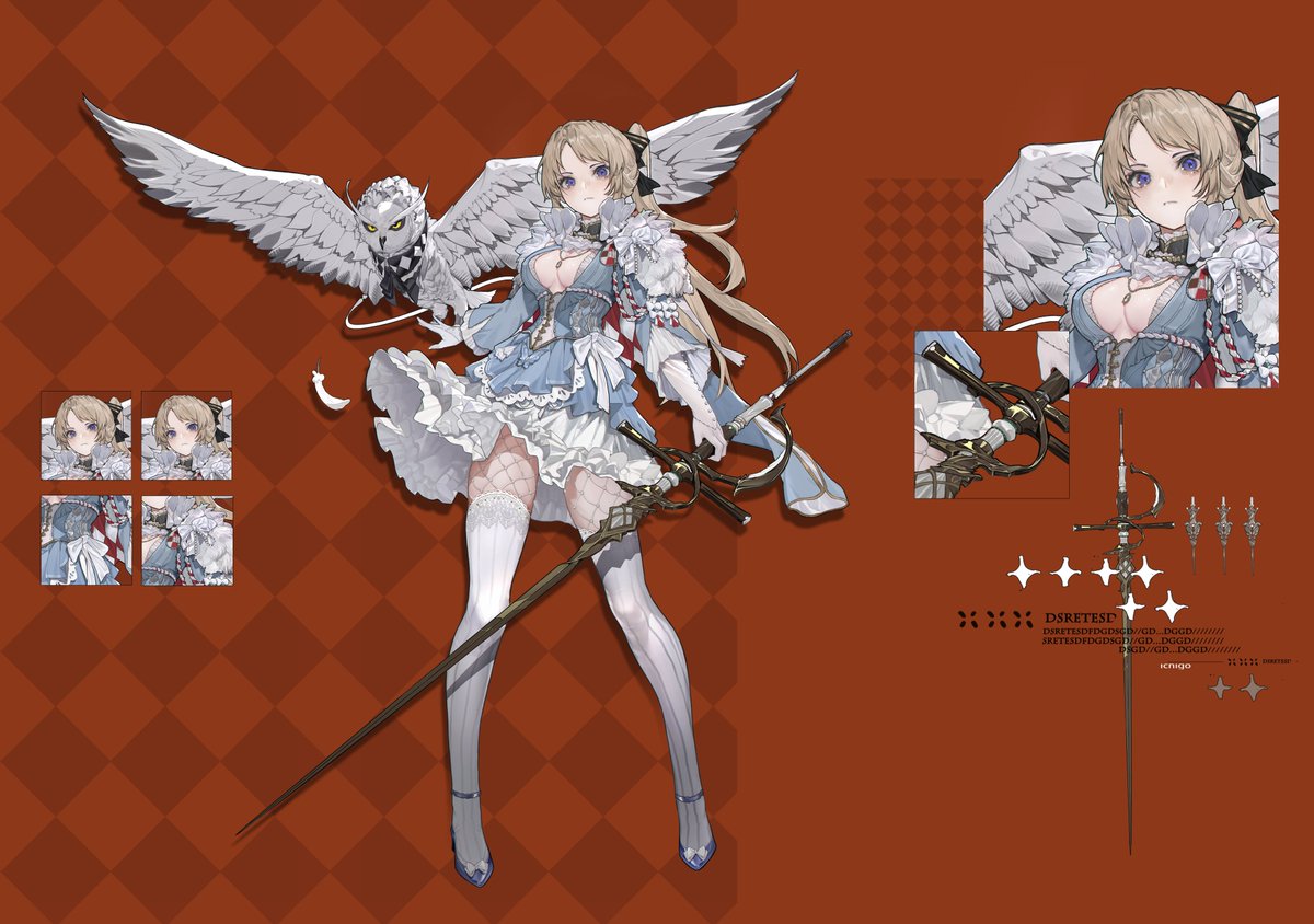 LingYaohui's tweet photo. design for 星落：深淵のエルピス in 2023（2），Thanks for watching https://t.co/DemSqmusdj