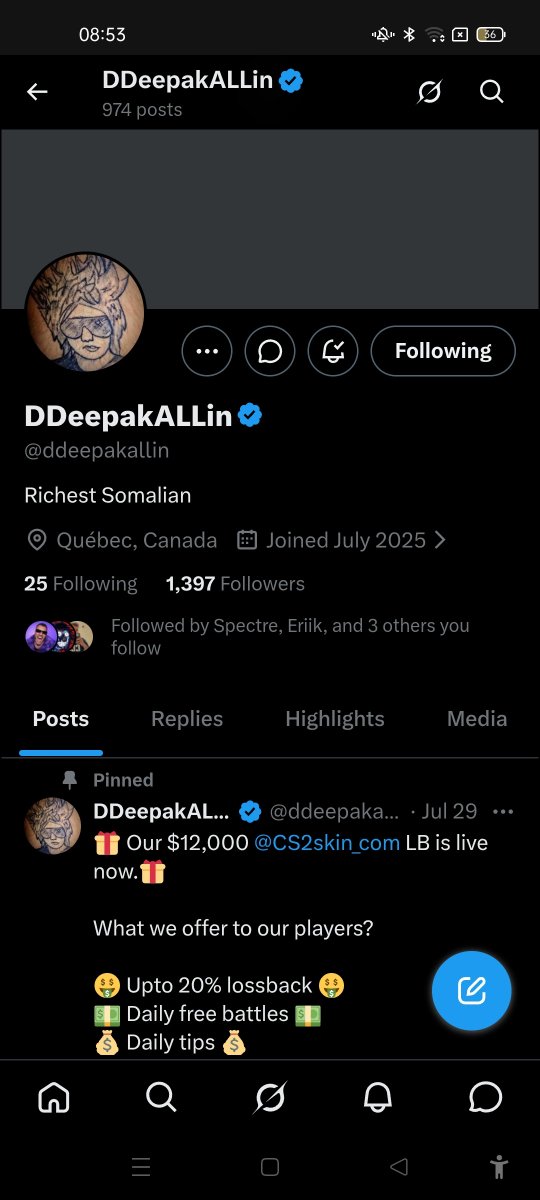 Billtoxx's tweet photo. @ddeepakallin @maximus_betbolt All done https://t.co/XZsfosBJLM