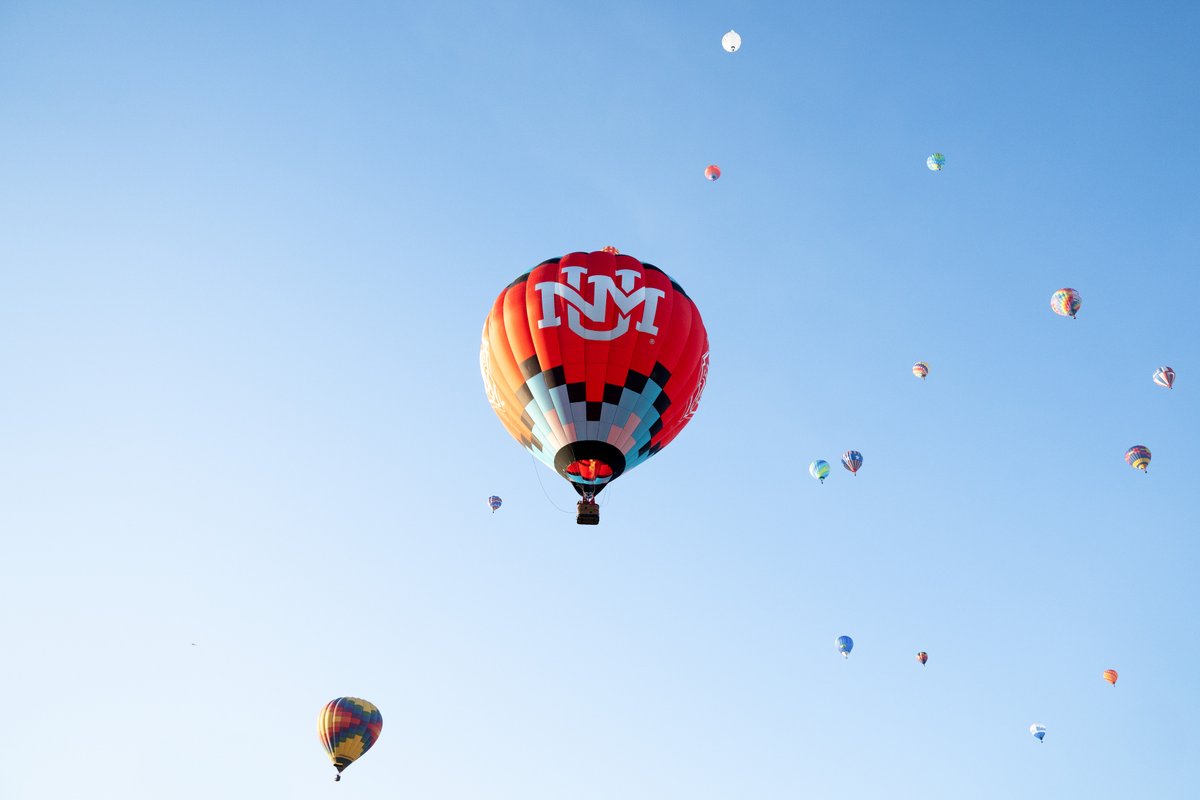 UNM's tweet photo. Only two months until we can experience this again 🎈 https://t.co/HR7adt85wU