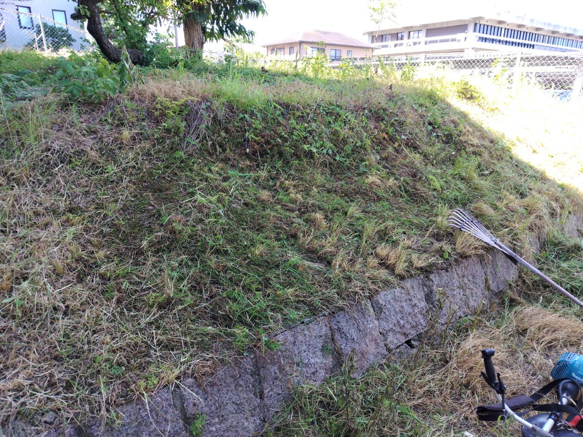 MYatayanPerf's tweet photo. お疲れ様です⛅😊
午前中少しでも涼しいうちに
、施設の草刈り🌿🌿🌿
してた😎 https://t.co/e4i2Mo5cHd