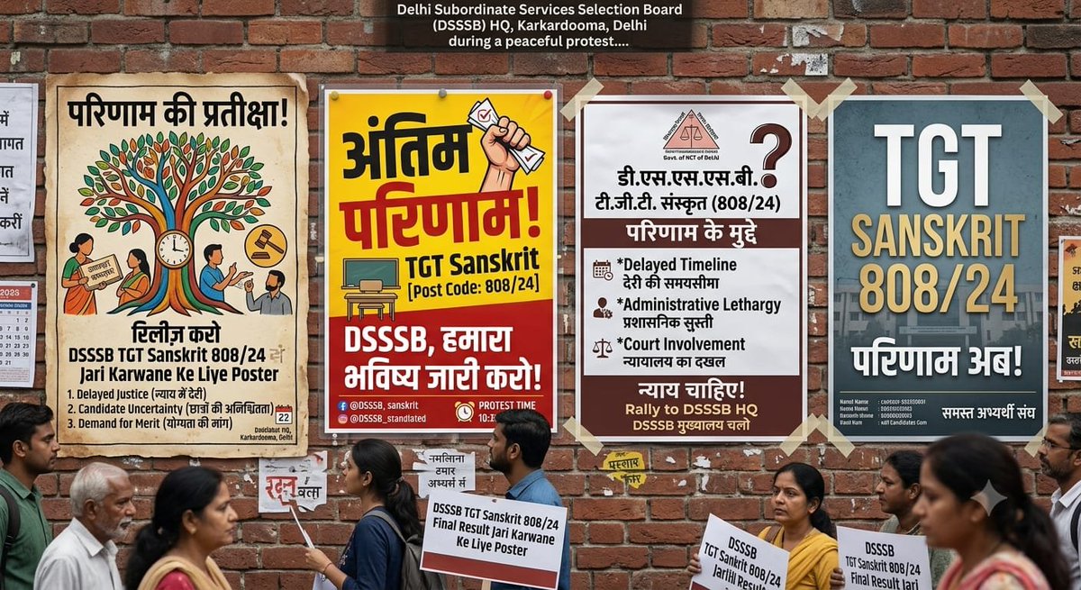 LakiPandeya's tweet photo. @dsssbofficial #Release Tgt Sanskrit  808/24 final result 
@LtGovDelhi @CMODelhi 
@dsssbofficial @gupta_rekha https://t.co/gbWxVIRRPH