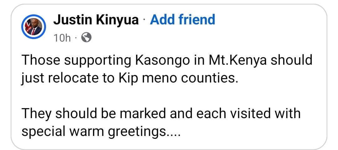 ivyWars6's tweet photo. No Kenyan should be threatened or intimidated for their political choices. Everyone has the constitutional right to support the leader or party they believe in.
Kenya is a democracy where freedom of choice must be respected—not a place where fear dictates politics. https://t.co/7PQ5LVQhtI