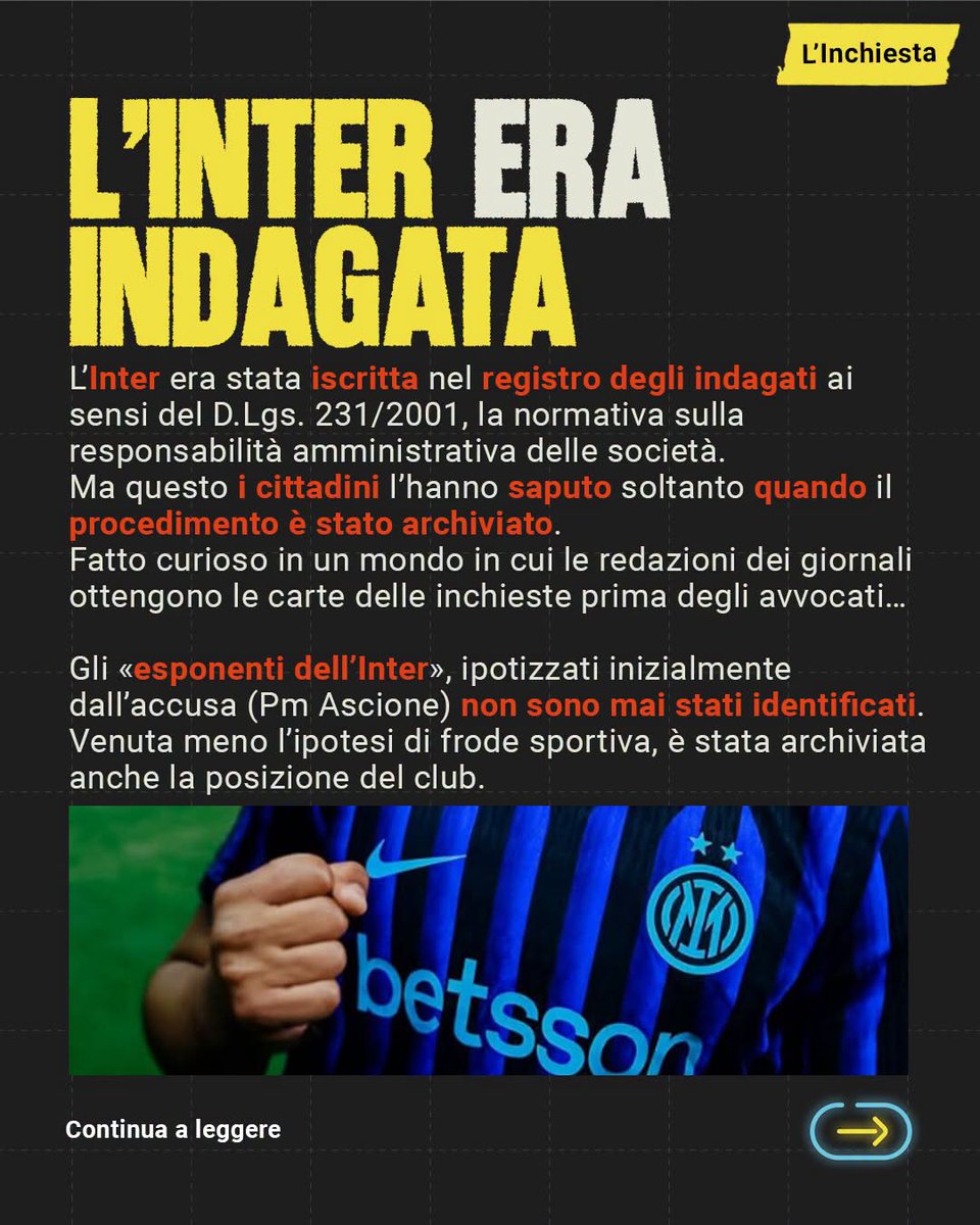 Boboj29's tweet photo. L'Inter era indagata , ma se il tuo capo è un ultras dell'Inter ,Marcello Viola, lui sa come fare perchè non la sia . Viola non è nuovo a questo modo di lavorare,"parte lesa" nell'indagine "doppia Curva" e Inter archiviata nell'indagine del pm Ascione. Se non ci fosse Viola ..... https://t.co/jof3WTUq1G