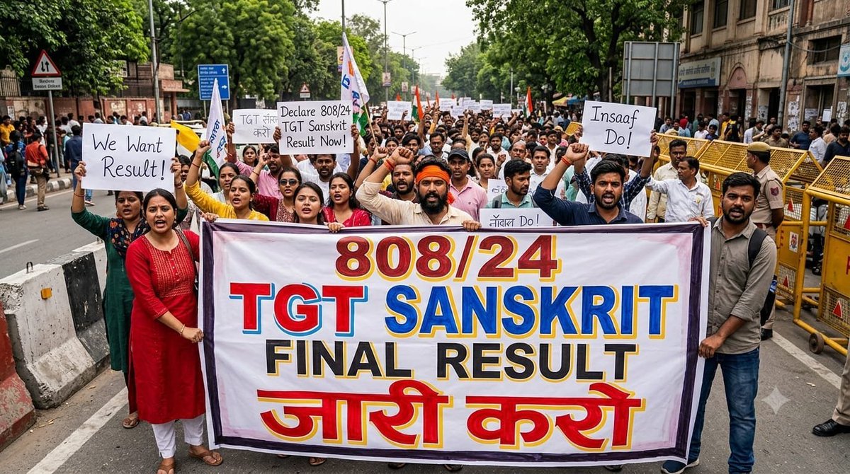 LakiPandeya's tweet photo. @dsssbofficial #Release Tgt Sanskrit  808/24 final result 
@LtGovDelhi @CMODelhi 
@dsssbofficial @gupta_rekha https://t.co/RSmrBmbzDQ