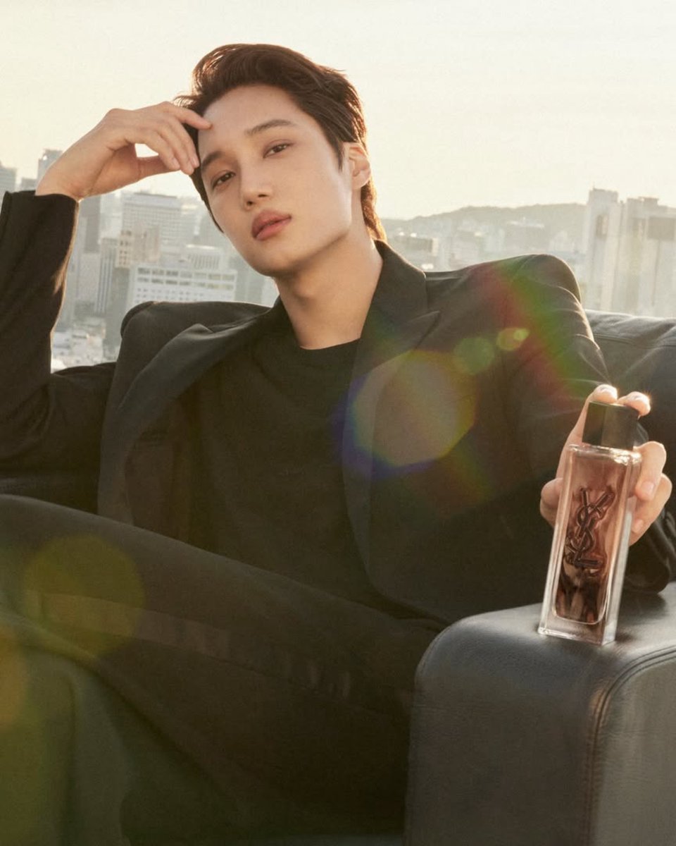 EXOGlobal's tweet photo. [OFFICIAL] 260805 marieclairekorea Instagram Update with #KAI (1/2)

KAI x YSL Beauty 

#EXO #엑소 @weareoneEXO https://t.co/gsoY9HfuT8