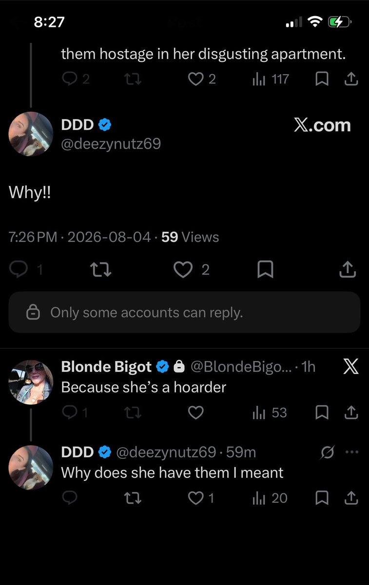 FukYew2007's tweet photo. @thejewsaredone Why dont you give @BlondeBigot11 her cats back? How many do you have now? Yer a dirty hoarder ?? https://t.co/yrbXQU3JpI