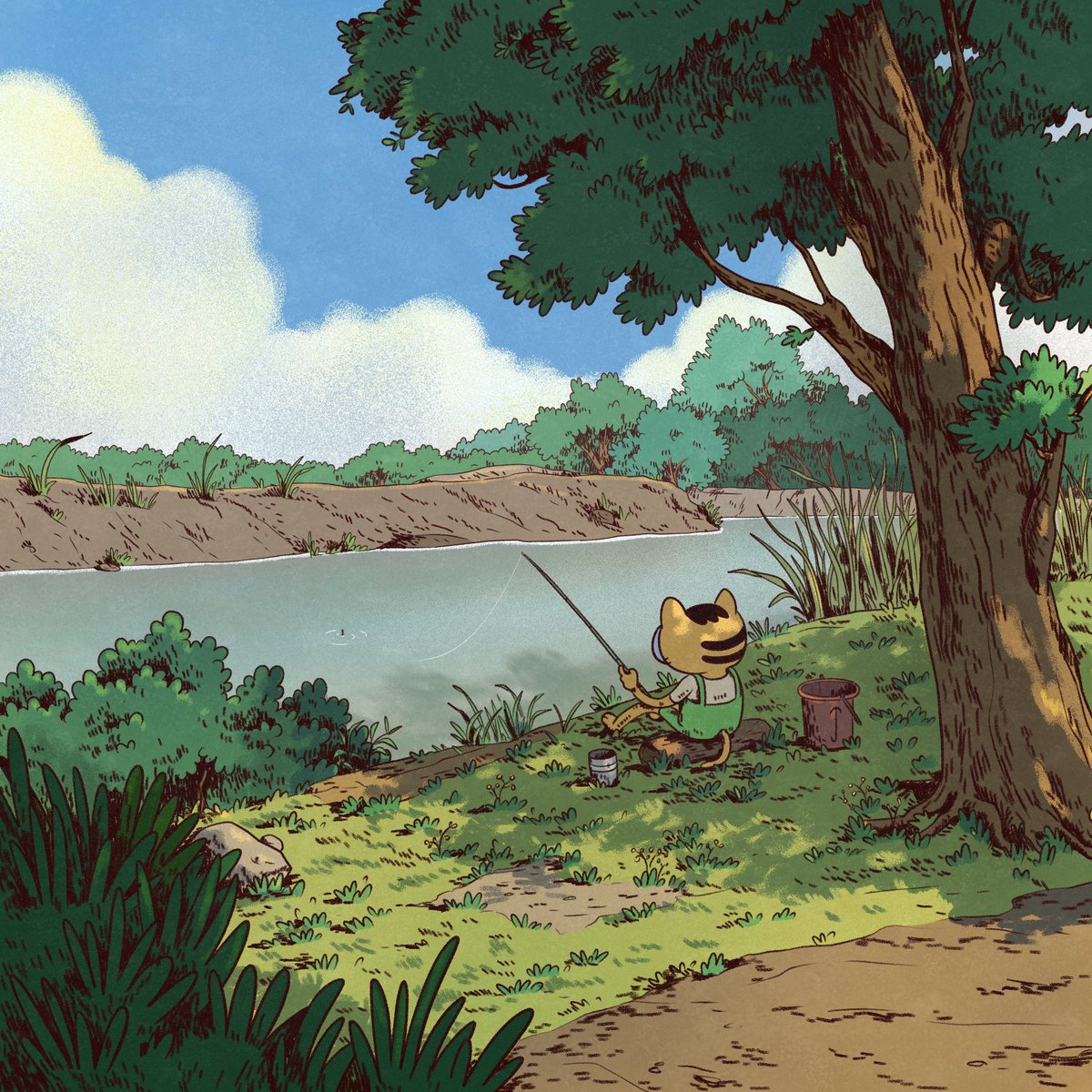 tjan811's tweet photo. @Artistrecss Hi! I'm TJ! I paint cozy backgrounds and environment art. I'd love to be art moots and support each other's work! https://t.co/LabOKcsJrX