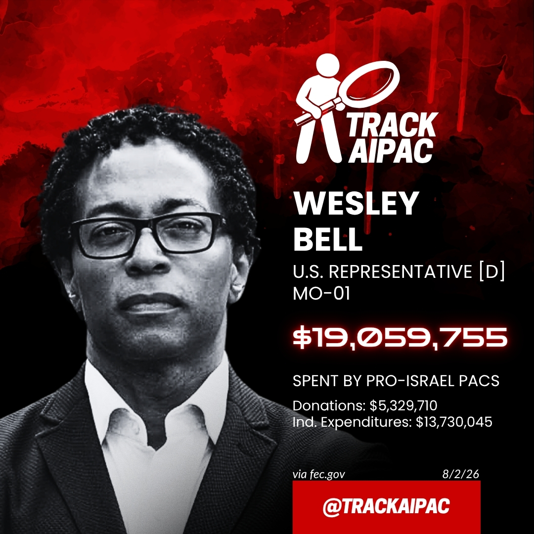 TrackAIPAC's tweet photo. @hakeemjeffries @WesleyBell4MO https://t.co/JOwae09tb1