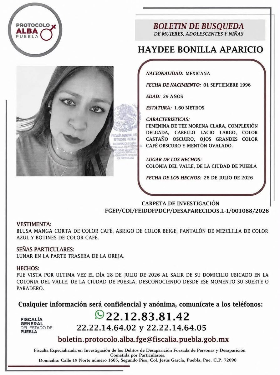 GabbsEvns's tweet photo. RT por favor 🙏🏻🙏🏻🙏🏻

Haydee fue alumna de una de mis mejores amigas 😔 https://t.co/vC4hhTN1Sp