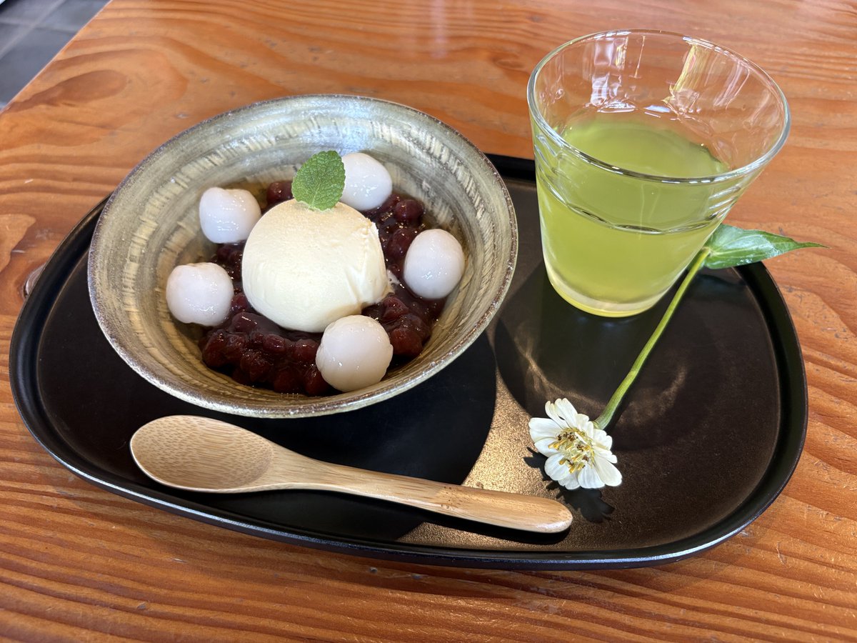 クリーム白玉あずき♡