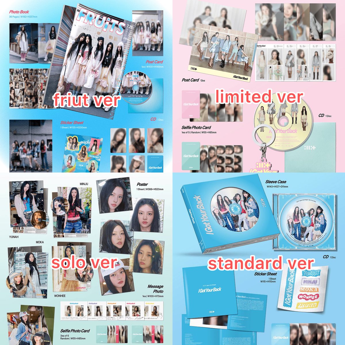 thusssixjan's tweet photo. ใครสนใจบั้มเวอร์ไหนมั้ยคะ เลือกเมมตามลำดับการโอน ได้ pob weverse + lucky draw weverse คับ 🙇🏻‍♀️

Friut / First limited edition 650฿
Standard / Solo(เลือกปก) 520฿

ส่งกลับแอร์✈️ เก็บรอบเดียว

💌 ค่าส่งในไทยจ่ายตอนของถึงไทย

สนใจสอบถาม dm ได้เลยคับ เค้ารับไม่เยอะน้า
#ตลาดนัดไอลิท #ตลาดนัดillit