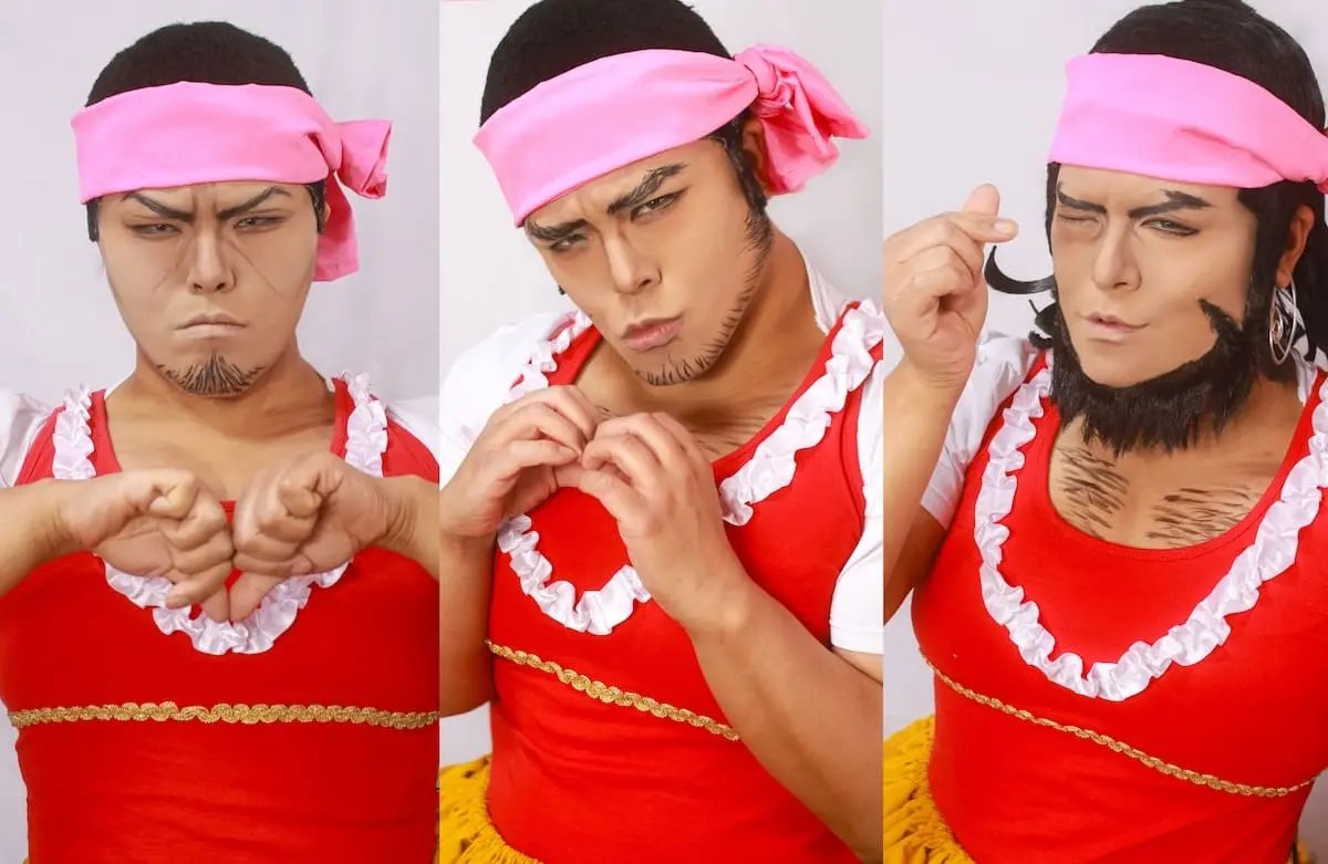 otakumatch's tweet photo. どう見ても屈強な“漢”……と思いきや、まさかの女性レイヤー。脳が追いつかないハイクオリティーなコスプレをご覧ください。

■“漢”感溢れる屈強なコスプレイヤーの正体は……女性！？「脳がバグるバグる」
https://t.co/euy9jVh92C https://t.co/XmHCok5Jen