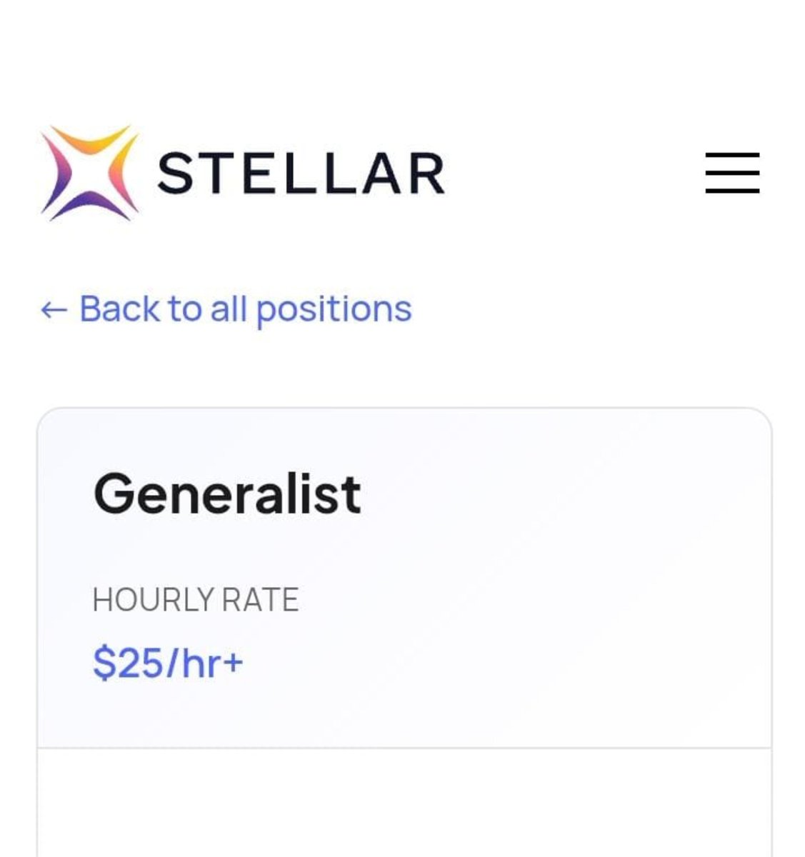 bimnttsion's tweet photo. Ni guys, Stellar lagi Buka Lowongan Generalist!!

$25/jam tapi tergantung region ya pastinya 

Stellar hire Generalist, ini posisi untuk orang yang fleksibel dan siap mengerjakan berbagai jenis tugas dalam proyek AI yaa.

Kualifikasi ny jg simpel:
➛ Mampu beradaptasi dengan berbagai tugas.
➛ Cepat belajar hal baru.
➛ Memiliki kemampuan komunikasi yang baik.
➛ Mampu menyelesaikan masalah dengan baik.

Cocok untuk:
➛ Pemula yang ingin memulai karier di bidang AI.
➛ Freelancer yang ingin bekerja secara remote.
➛ Orang yang belum memiliki spesialisasi tertentu.
➛ Siapa saja yang suka mencoba berbagai jenis pekerjaan
#freelance #remote #makemoney