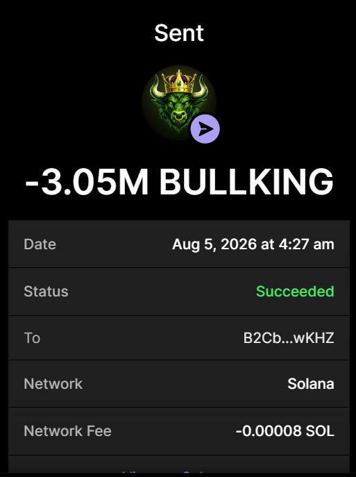 BullKingXSol's tweet photo. ✅PURCHASE OF 3.05 MILLION $BULLKING FOR 0.203 SOL 

Buy $BULLKING ON X

Send Between 0.2 SOL and 10 SOL to :
Dw8okb8BLa3LAkxRfE3hpZkkMdCQkBn7iM1i4rTRHZ2b

1 SOL = 15 Million $BULLKING 
5 SOL = 30Million $BULLKING + 100% BONUS

Retweet & Drop your solana wallet for 100,000 $BULLKING