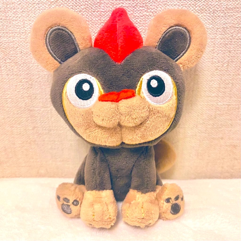 LenBug423's tweet photo. ▶︎シシコの元となった動物
→「ライオンの子供」

▶︎母から見たシシコドールの反応
→「どう見ても猿でしょ(笑)」

#ポケモンfit
#ポケぬい https://t.co/tSBThYSyxW