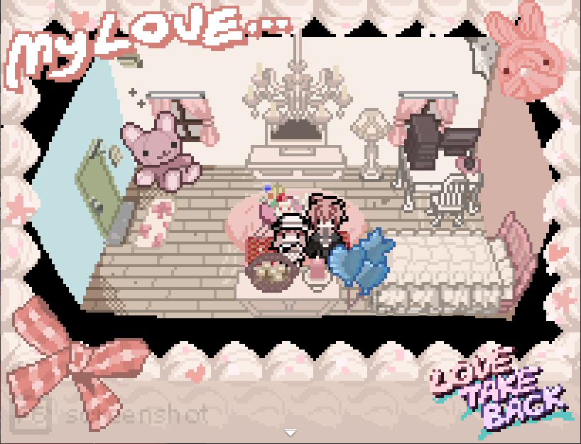 marutoku_ktgi's tweet photo. 「LOVE TAKE BACK」  
ネムリタの国×丸得基地 コラボゲーム 
⚠️12歳以上推奨

‼盗まれた家具をダッシュで奪取しろ‼

一周5分ほどでプレイできるフリーゲームです🪸
ブラウザ、スマホでのプレイ可能⭕️ https://t.co/Kspoeuz0GF