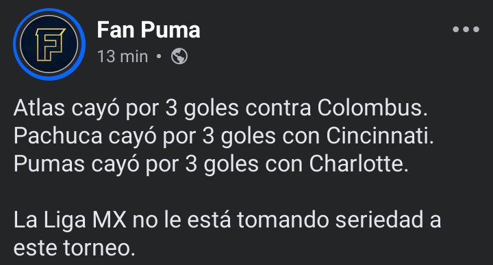 FanDiablo2's tweet photo. Díganle a este wey que Pumas tiene más de 15 años sin darle seriedad a ningún torneo. https://t.co/OmDe8FPmDZ