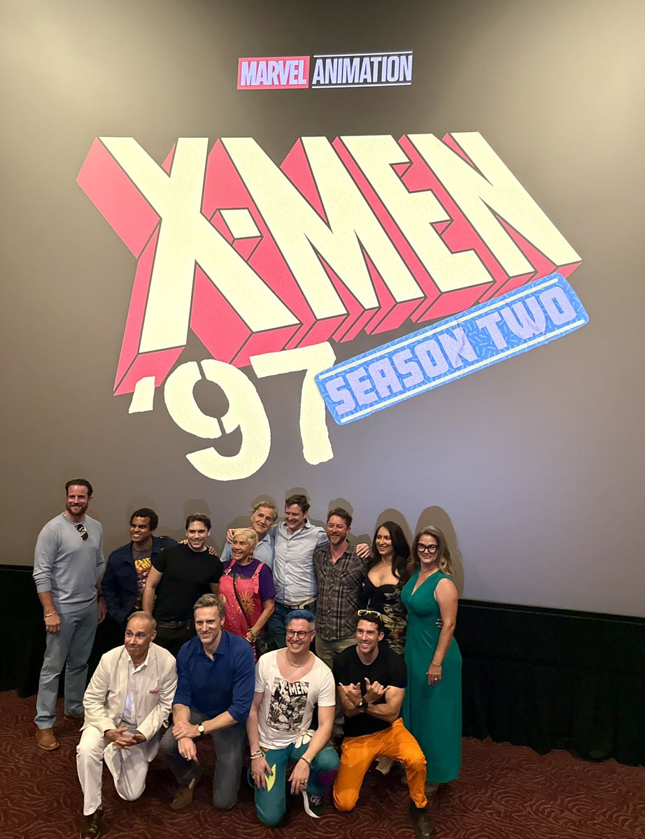 MCU_Direct's tweet photo. Marvel Studios’ Head of Television and Animation Brad Winderbaum teases the completion of X-MEN ‘97 Season 3, and the development of Season 4 and Season 5, at a special screening of Season 2’s final two episodes with the cast of the series. https://t.co/uwMD0lu89y